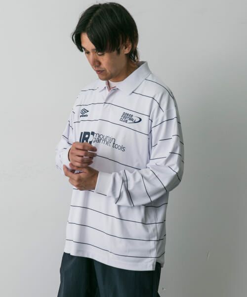 URBAN RESEARCH DOORS / アーバンリサーチ ドアーズ Tシャツ | 『別注』UMBRO×DOORS　GAME SHIRTS LONG-SLEEVE | 詳細9