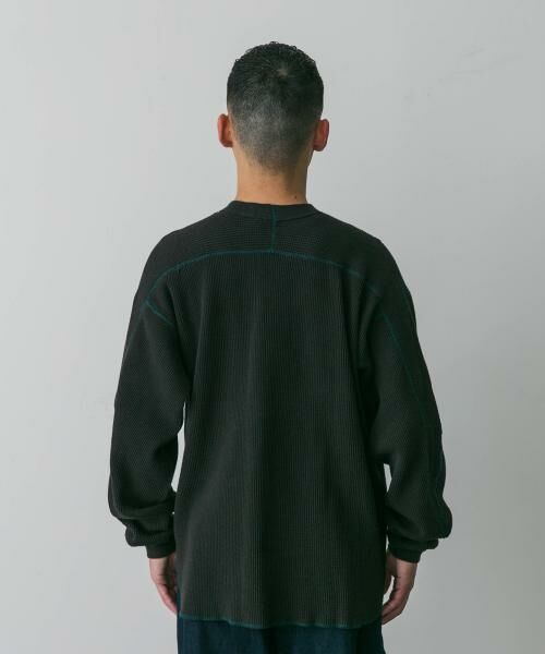 URBAN RESEARCH DOORS / アーバンリサーチ ドアーズ Tシャツ | ENDS and MEANS　Waffle Thermal Long-Sleeve | 詳細3