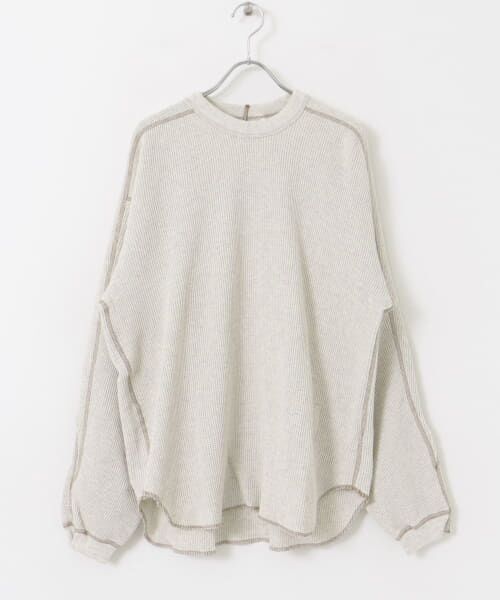 URBAN RESEARCH DOORS / アーバンリサーチ ドアーズ Tシャツ | ENDS and MEANS　Waffle Thermal Long-Sleeve | 詳細5