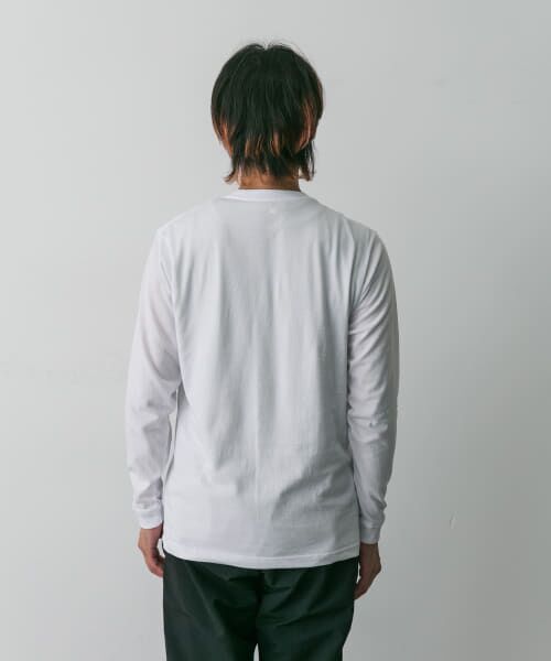 URBAN RESEARCH DOORS / アーバンリサーチ ドアーズ Tシャツ | 『別注』Hanes×DOORS　2P DOORS Fit Long-Sleeve T-shirts2 | 詳細10