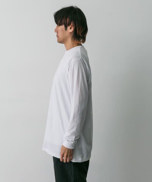 URBAN RESEARCH DOORS / アーバンリサーチ ドアーズ Tシャツ | 『別注』Hanes×DOORS　2P DOORS Fit Long-Sleeve T-shirts2 | 詳細15