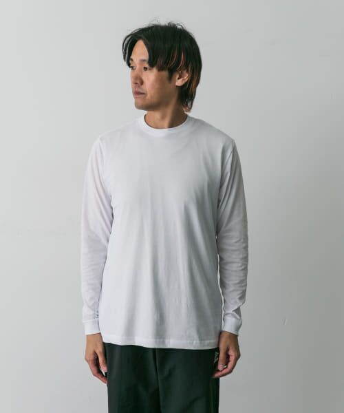 URBAN RESEARCH DOORS / アーバンリサーチ ドアーズ Tシャツ | 『別注』Hanes×DOORS　2P DOORS Fit Long-Sleeve T-shirts2 | 詳細8