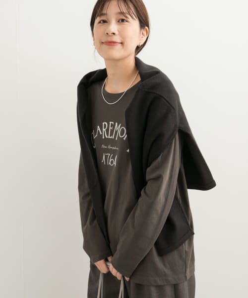 URBAN RESEARCH DOORS / アーバンリサーチ ドアーズ Tシャツ | ロゴプリント+刺しゅうロンT-SHIRTS | 詳細22