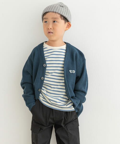 URBAN RESEARCH DOORS / アーバンリサーチ ドアーズ ニット・セーター | 『親子リンク』『別注』PENNEYS×DOORS　THE FOX Vネックカーディガン(KIDS) | 詳細7