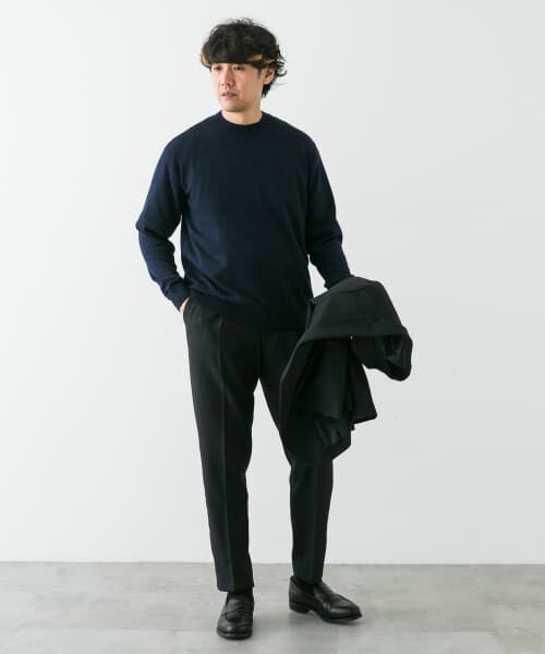 URBAN RESEARCH DOORS / アーバンリサーチ ドアーズ シャツ・ブラウス | LIFE STYLE TAILOR　マシンウォッシャブルクルーネックニット | 詳細27