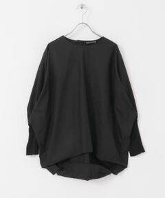 mizuiro ind　crew neck cocoon pullover