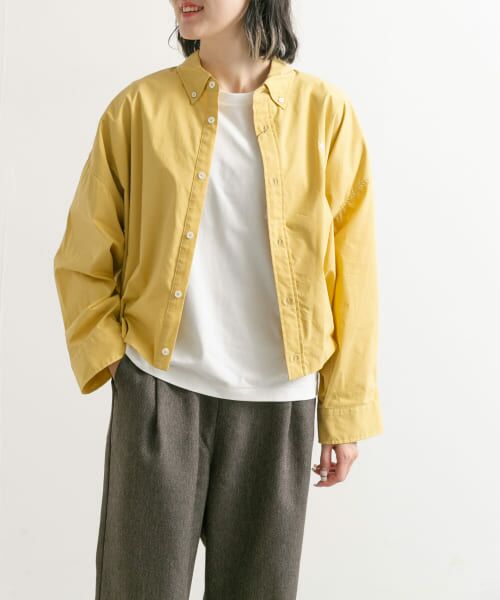 URBAN RESEARCH DOORS / アーバンリサーチ ドアーズ シャツ・ブラウス | GYMPHLEX　TTO SHORT BUTTONDOWN SHIRTS Long-Sleeve | 詳細13