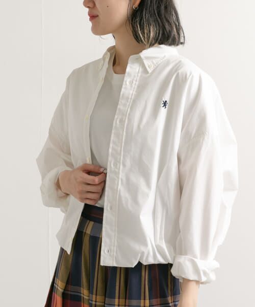 URBAN RESEARCH DOORS / アーバンリサーチ ドアーズ シャツ・ブラウス | GYMPHLEX　TTO SHORT BUTTONDOWN SHIRTS Long-Sleeve | 詳細4