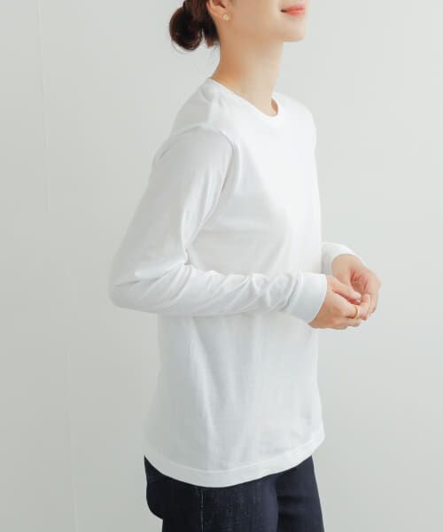 URBAN RESEARCH DOORS / アーバンリサーチ ドアーズ Tシャツ | 『別注』Hanes×DOORS　2P DOORS Fit Long-Sleeve T-shirts2 | 詳細4