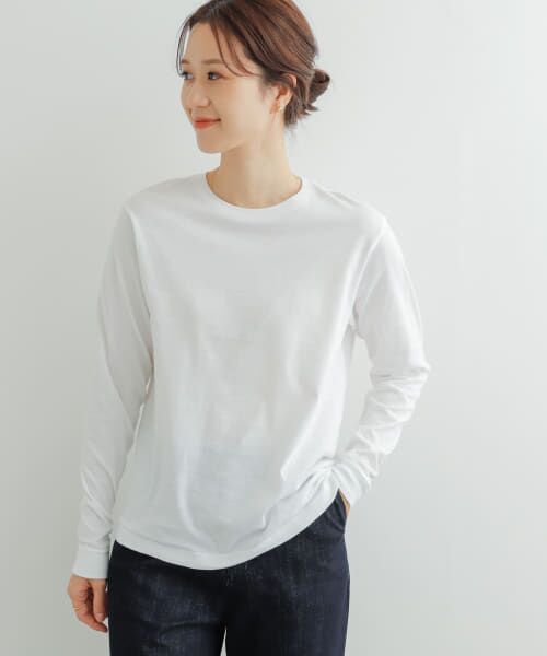 URBAN RESEARCH DOORS / アーバンリサーチ ドアーズ Tシャツ | 『別注』Hanes×DOORS　2P DOORS Fit Long-Sleeve T-shirts2 | 詳細5