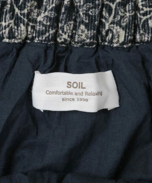 URBAN RESEARCH DOORS / アーバンリサーチ ドアーズ スカート | SOIL　PRINT GATHERED SKIRT | 詳細12