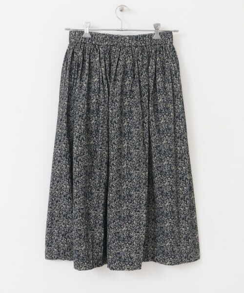 URBAN RESEARCH DOORS / アーバンリサーチ ドアーズ スカート | SOIL　PRINT GATHERED SKIRT | 詳細5