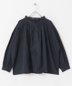 SOIL　LACE GATHERD SMOCK