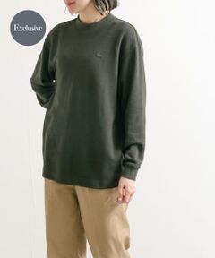 『別注』LACOSTE×DOORS　thick pique mock Long-Sleeve