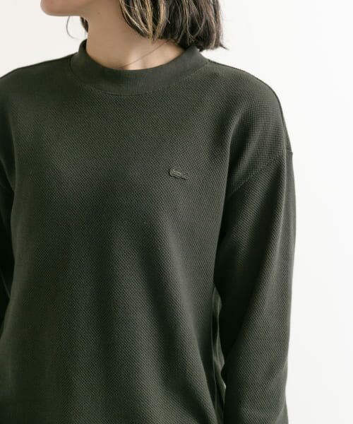 URBAN RESEARCH DOORS / アーバンリサーチ ドアーズ Tシャツ | 『別注』LACOSTE×DOORS　thick pique mock Long-Sleeve | 詳細15