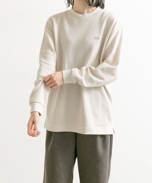 URBAN RESEARCH DOORS / アーバンリサーチ ドアーズ Tシャツ | 『別注』LACOSTE×DOORS　thick pique mock Long-Sleeve | 詳細2