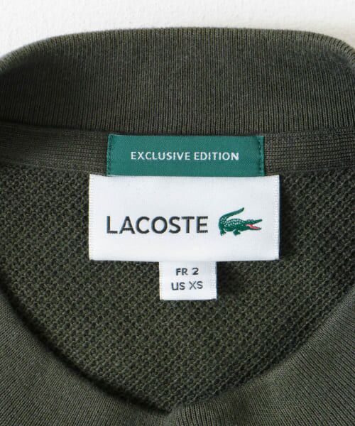 URBAN RESEARCH DOORS / アーバンリサーチ ドアーズ Tシャツ | 『別注』LACOSTE×DOORS　thick pique mock Long-Sleeve | 詳細24