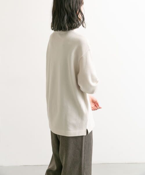 URBAN RESEARCH DOORS / アーバンリサーチ ドアーズ Tシャツ | 『別注』LACOSTE×DOORS　thick pique mock Long-Sleeve | 詳細4