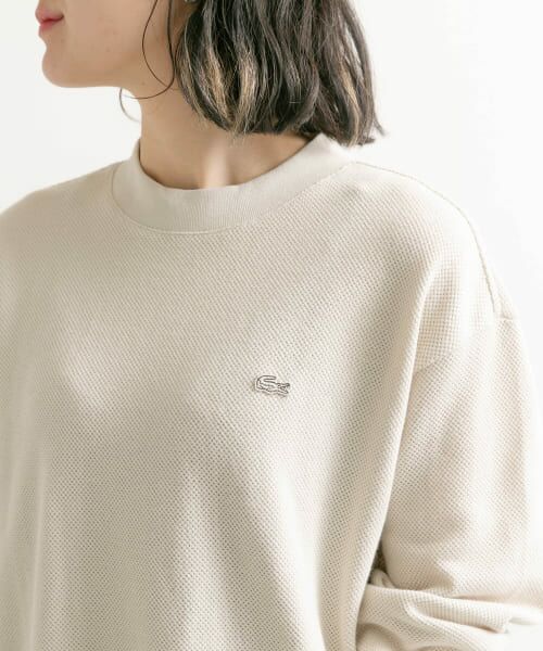 URBAN RESEARCH DOORS / アーバンリサーチ ドアーズ Tシャツ | 『別注』LACOSTE×DOORS　thick pique mock Long-Sleeve | 詳細6