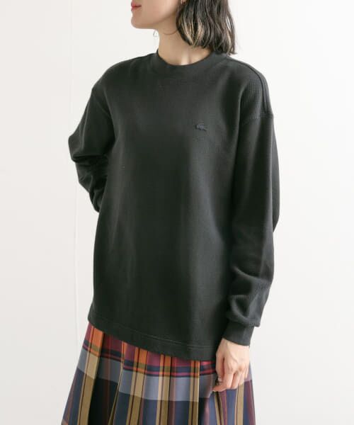 URBAN RESEARCH DOORS / アーバンリサーチ ドアーズ Tシャツ | 『別注』LACOSTE×DOORS　thick pique mock Long-Sleeve | 詳細8