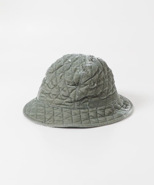 URBAN RESEARCH DOORS / アーバンリサーチ ドアーズ ハット | KIJIMA TAKAYUKI　VELVET QUILTING HAT | 詳細3