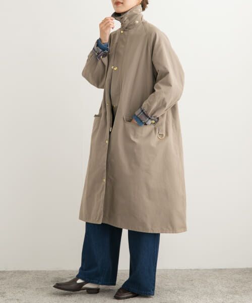 URBAN RESEARCH DOORS / アーバンリサーチ ドアーズ ステンカラーコート | 『別注』Barbour×DOORS　SPEYLONG | 詳細12