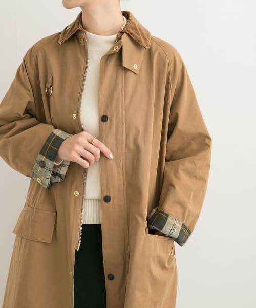 URBAN RESEARCH DOORS / アーバンリサーチ ドアーズ ステンカラーコート | 『別注』Barbour×DOORS　SPEYLONG | 詳細13