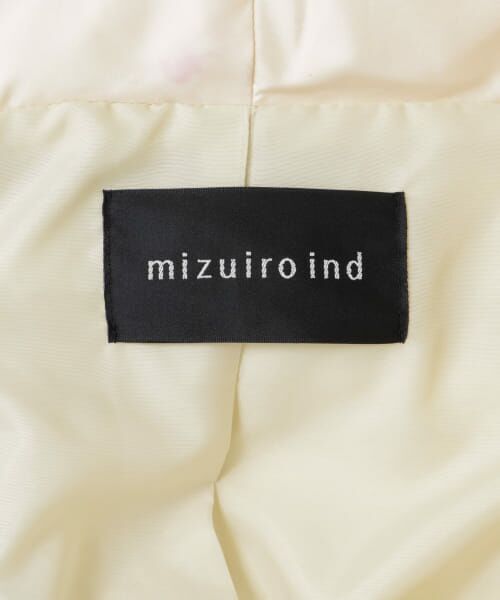 URBAN RESEARCH DOORS / アーバンリサーチ ドアーズ ダウンジャケット・ベスト | mizuiro ind　print batting coat | 詳細6