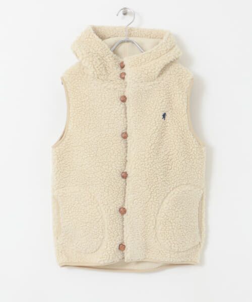 URBAN RESEARCH DOORS / アーバンリサーチ ドアーズ その他アウター | GYMPHLEX　BOA HOODED VEST | 詳細1