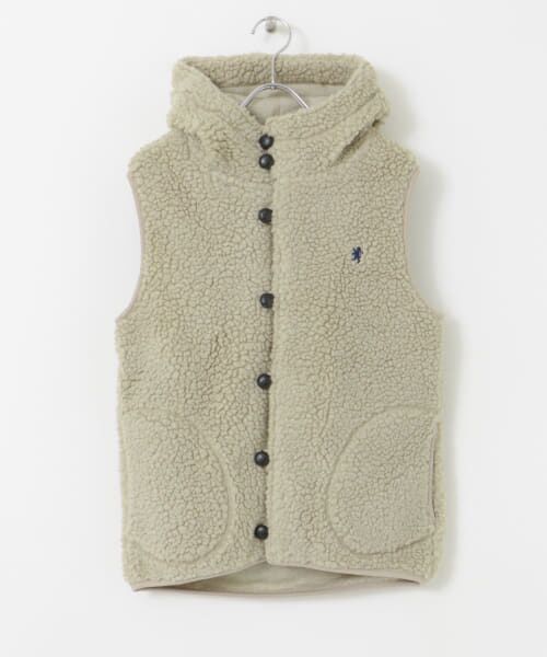 URBAN RESEARCH DOORS / アーバンリサーチ ドアーズ その他アウター | GYMPHLEX　BOA HOODED VEST | 詳細2