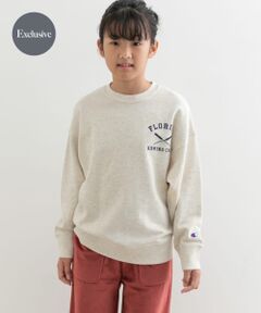 『WEB/一部店舗限定』『別注』Champion×DOORS　シシュウロゴスウェット(KIDS)