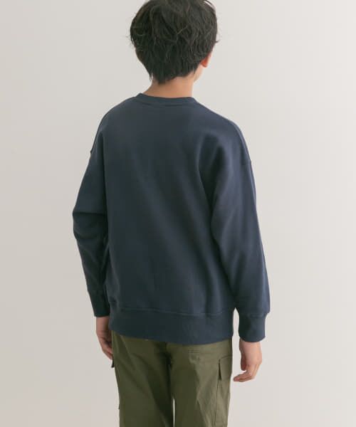 URBAN RESEARCH DOORS / アーバンリサーチ ドアーズ トップス | 『WEB/一部店舗限定』『別注』Champion×DOORS　シシュウロゴスウェット(KIDS) | 詳細14