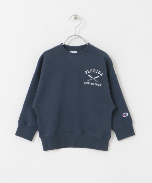 URBAN RESEARCH DOORS / アーバンリサーチ ドアーズ トップス | 『別注』Champion×DOORS　シシュウロゴスウェット(KIDS) | 詳細12