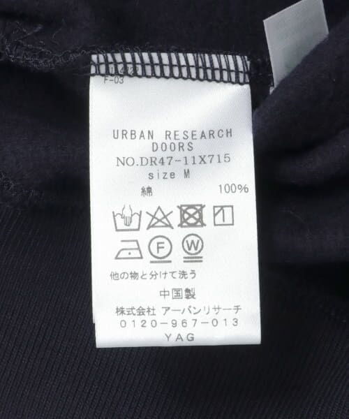 URBAN RESEARCH DOORS / アーバンリサーチ ドアーズ Tシャツ | 裏起毛鹿の子プルオーバー | 詳細23