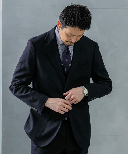 URBAN RESEARCH DOORS / アーバンリサーチ ドアーズ テーラードジャケット | LIFE STYLE TAILOR　フラノジャケット | 詳細12