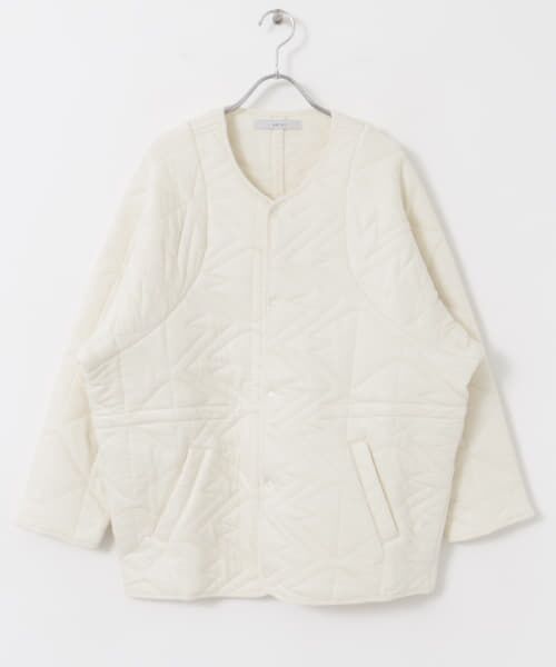 URBAN RESEARCH DOORS / アーバンリサーチ ドアーズ ノーカラージャケット | ARCHI　QUILT JQ JACKET | 詳細2