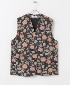 SOIL　60s FLOWER VNECKVEST