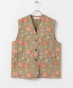 SOIL　60s FLOWER VNECKVEST