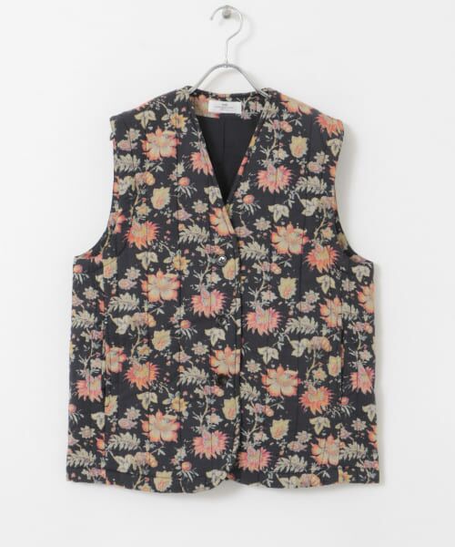 URBAN RESEARCH DOORS / アーバンリサーチ ドアーズ ベスト | SOIL　60s FLOWER VNECKVEST | 詳細13