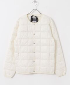 TAION　CREW NECK BUTTON DOWN JACKET