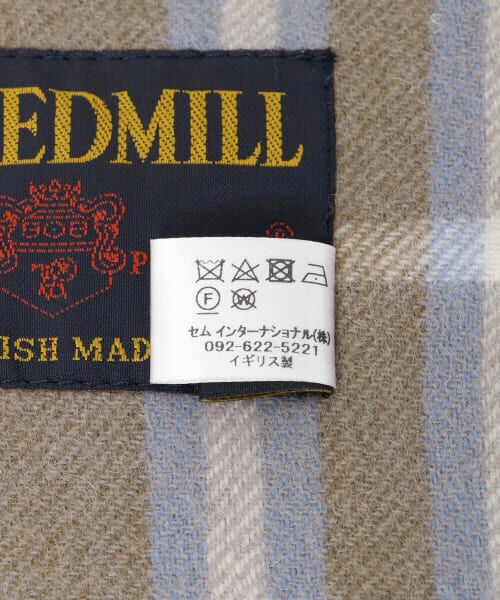 URBAN RESEARCH DOORS / アーバンリサーチ ドアーズ マフラー・ショール・スヌード・ストール | 『一部別注カラー』TWEED MILL　wool stole | 詳細12