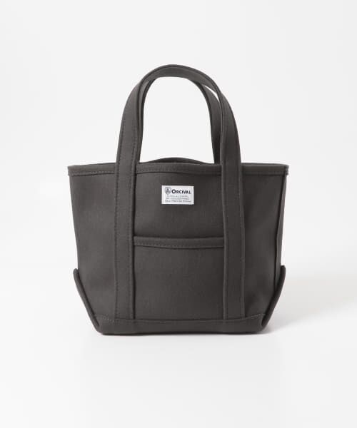 URBAN RESEARCH DOORS / アーバンリサーチ ドアーズ トートバッグ | ORCIVAL　MELTON TOTE BAG SMALL | 詳細1