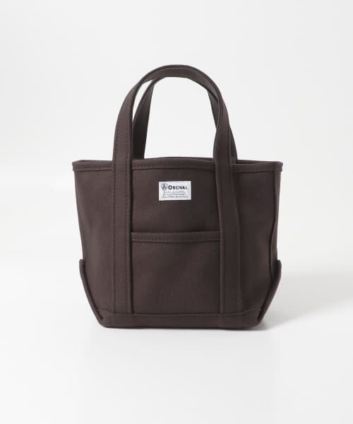 URBAN RESEARCH DOORS / アーバンリサーチ ドアーズ トートバッグ | ORCIVAL　MELTON TOTE BAG SMALL | 詳細3