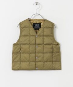 TAION　V-NECK BUTTON DOWN VEST