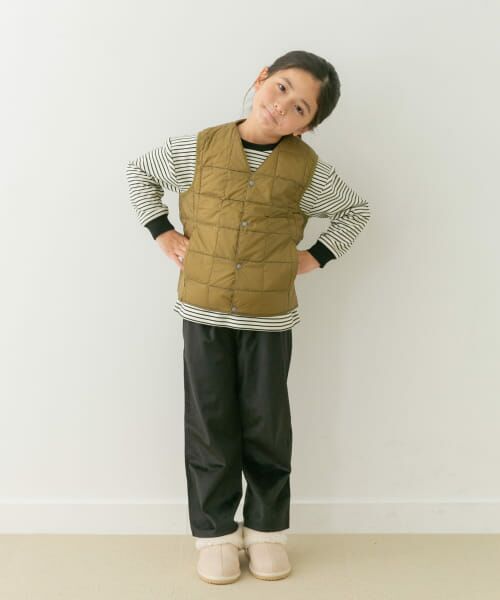 URBAN RESEARCH DOORS / アーバンリサーチ ドアーズ アウター | TAION　V-NECK BUTTON DOWN VEST(KIDS) | 詳細16