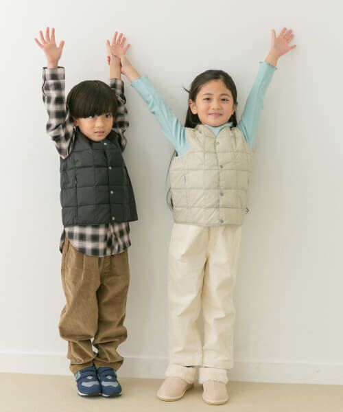 URBAN RESEARCH DOORS / アーバンリサーチ ドアーズ アウター | TAION　V-NECK BUTTON DOWN VEST(KIDS) | 詳細20