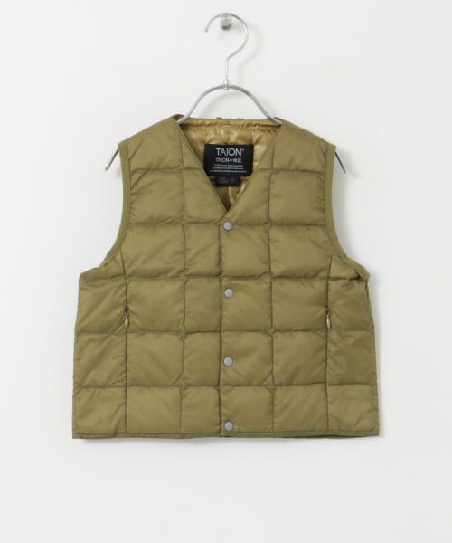 URBAN RESEARCH DOORS / アーバンリサーチ ドアーズ アウター | TAION　V-NECK BUTTON DOWN VEST(KIDS) | 詳細25