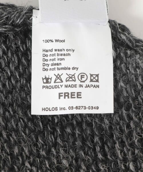 URBAN RESEARCH DOORS / アーバンリサーチ ドアーズ ニットキャップ | ENDS and MEANS　Roll Up Wool Knit Cap | 詳細5