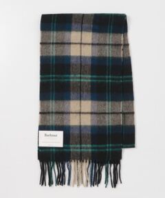 Barbour　WOOLCASHMERE TARTAN SCARF