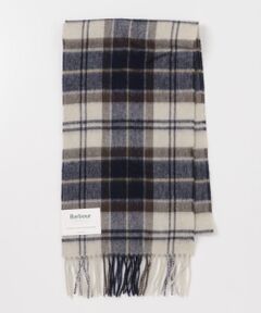 Barbour　WOOLCASHMERE TARTAN SCARF